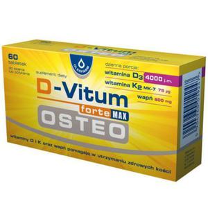 D-Vitum forte Osteo, 60 tabletek - 2874249046