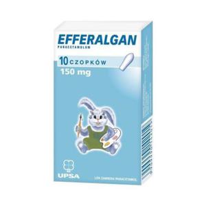 Efferalgan 150 mg, 10 czopkw - 2874249060