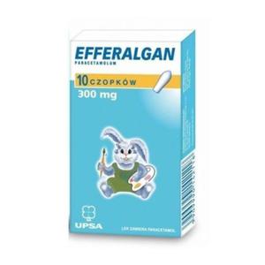 Efferalgan 300 mg, 10 czopkw - 2874249061