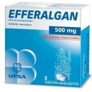 Efferalgan 500 mg x 16 tabl.mus. - 2874249062