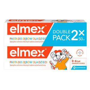 elmex Pasta do zębów dla dzieci do 6 lat 2 x 50 ml - 2874249079