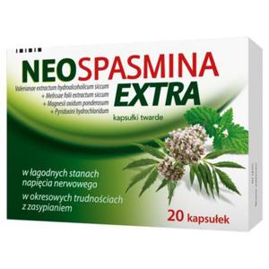 Neospasmina Extra x 20 kaps. - 2874249158