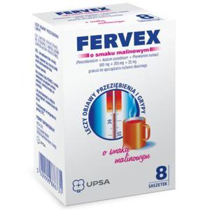 Fervex malina x 8 saszetek - 2874249189