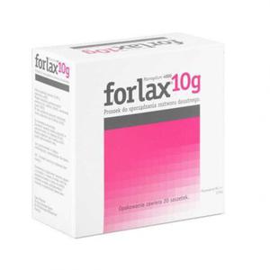 Forlax 10 g, proszek do sporzdzania roztworu doustnego, 20 saszetek - 2874249296