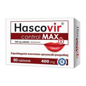 Hascovir control Max 400 mg, 30 tabletek - 2874249423