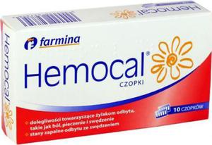 Hemocal, czopki, 10 sztuk - 2874249445