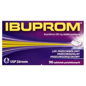 Ibuprom Tabletki powlekane 96 tabletek - 2874249522