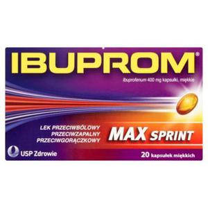 Ibuprom Max Sprint Kapsuki mikkie 20 kapsuek - 2874249526