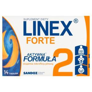 Linex Forte Suplement diety 14 sztuk - 2874249759