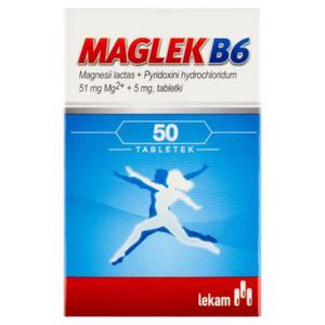 Maglek B6, 50 tabletek - 2874249811