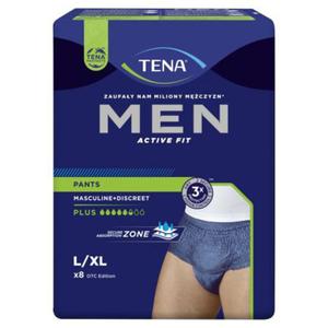TENA Men Pants Plus Mska bielizna chonna L/XL 8 sztuk - 2874249824