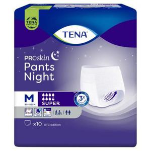 TENA ProSkin Pants Night Super Majtki chonne M 10 sztuk - 2874249834