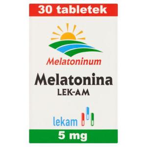 Melatonina 5 mg, 30 tabletek - 2874249917