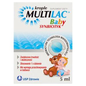 Multilac Baby Synbiotyk Suplement diety krople 5 ml - 2874249997