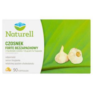 Naturell Czosnek forte bezzapachowy Suplement diety 90 kapsuek - 2874250042