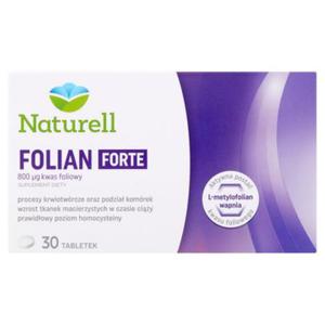 Naturell Folian Forte Suplement diety 30 sztuk - 2874250044