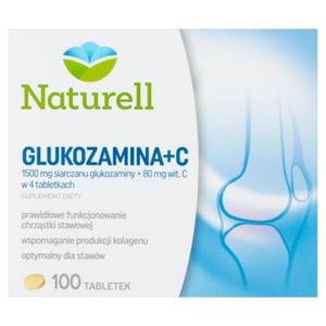 Naturell Glukozamina + C Suplement diety 100 sztuk - 2874250045