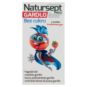 Natursept Med Gardo Wyrb medyczny lizaki bez cukru o smaku truskawkowym 48 g (6 x 8 g) - 2874250072