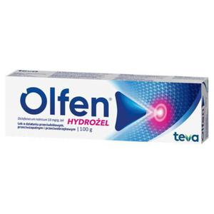 Olfen hydroel 10 mg/g lek o dziaaniu przeciwblowym przeciwzapalnym przeciwobrzkowym el 100 g - 2874250242