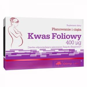 OLIMP Kwas foliowy 400mcg 30 tabl. - 2874250304