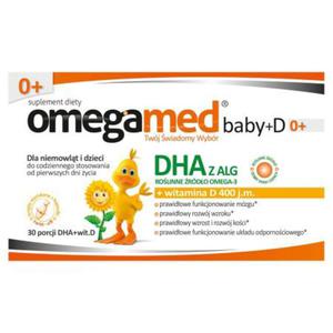 Omegamed Baby+D 0+, 30 kapsuek - 2874250340