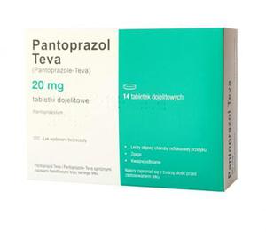 Pantoprazol Teva 20 mg, 14 tabletek - 2874250465