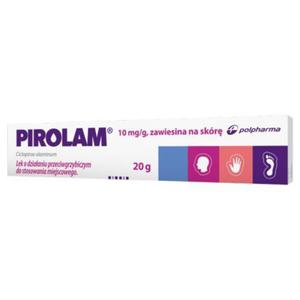 Pirolam zawiesina na skr 0,01 g/ 1 g tuba 20 g - 2874250553