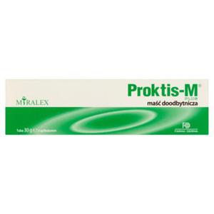 Proktis-M Plus Wyrb medyczny ma doodbytnicza 30 g - 2874250650