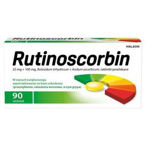 Rutinoscorbin Tabletki powlekane 90 sztuk - 2874250864