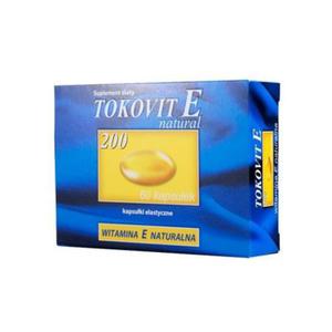 Tokovit E natural 200, 60 kapsuek - 2878828680