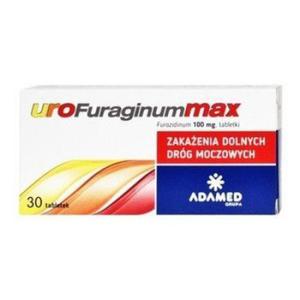 UroFuraginum Max 100 mg, 30 tabletek - 2874251246