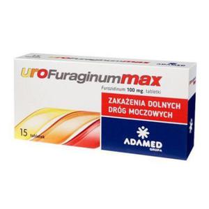 UroFuraginum Max 100mg, 15 tabletek - 2874251247