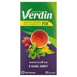 Verdin Fix Suplement diety kompozycja 6 zi z earl grey 36 g (20 x 1,8 g) - 2874251280