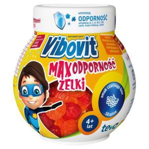 Vibovit Max odporno elki Suplement diety smak czarnego bzu 225 g (50 sztuk) - 2874251290