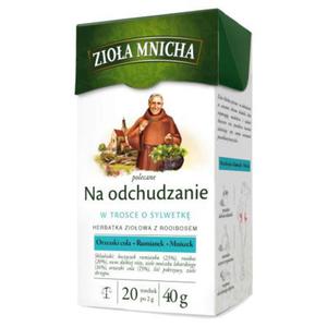 Zioa Mnicha Herbatka zioowa z rooibosem na odchudzanie 40 g (20 x 2 g) - 2877548413