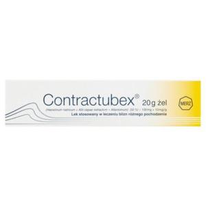 Contractubex 50 IU + 100 mg + 10 mg el 20 g