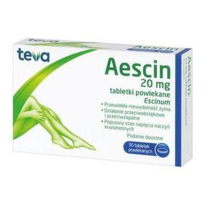 Aescin 20 mg x 30 tabl. - 2877127704