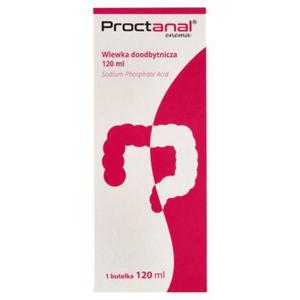 Proctanal Enema Wyrb medyczny wlewka doodbytnicza 120 ml - 2876875836