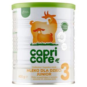 Capricare 3 Mleko dla dzieci Junior powyej 12. miesica ycia 400 g - 2876875843