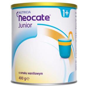 Nutricia Neocate Junior 1+ ywno specjalnego przeznaczenia medycznego o smaku waniliowym 400 g - 2878828693