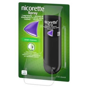 Nicorette Spray smak mitowy 1 mg 13,2 ml - 2876875870