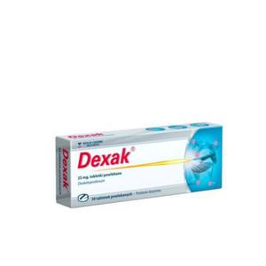 Dexak tabl.powl. 25 mg 10 tabl. - 2877799035