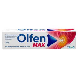 Olfen MAX 20 mg/g diklofenak el 50 g - 2876875915