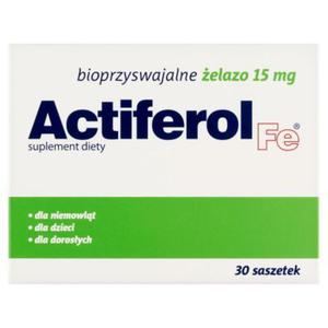 ActiFerol Fe 15 mg saszet. 30 sasz. - 2877127729