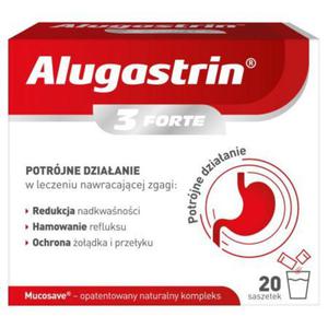 Alugastrin 3 Forte Wyrb medyczny 60 g (20 x 3 g) - 2876984879