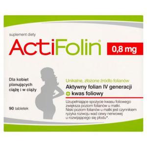 Actifolin 0,8 mg tabl. 90 tabl. - 2877127746