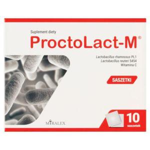 ProctoLact-M Suplement diety doustny probiotyk proktologiczny 20 g (10 x 2 g) - 2876984917