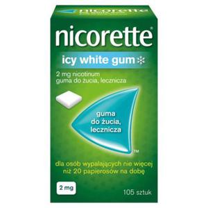 Nicorette Icy White Gum gumadoucialeczn. - 2877548486