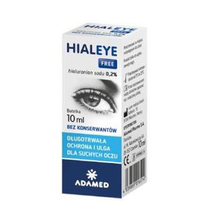 Hialeye Free 0,2% roztw. 10 ml - 2877899041