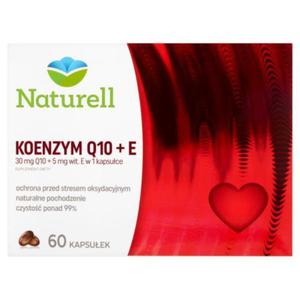 Naturell Koenzym Q10 + E kaps. 30mg 60kaps - 2877548555